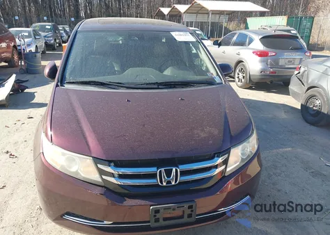 2014 Honda Odyssey Ex-L from USA, damaged, VIN 5FNRL5H65EB073197